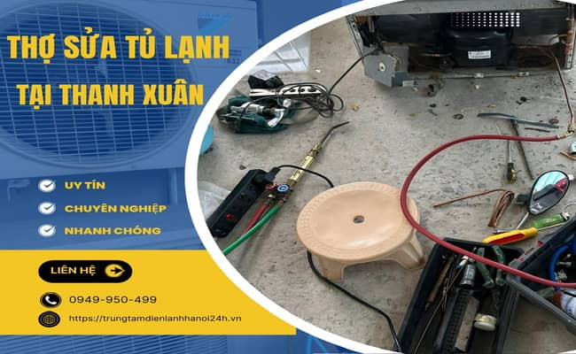 xử lý bơm gas tủ lạnh tại nhà Thanh Xuân xử lý bơm gas tủ lạnh tại nhà Thanh Xuân