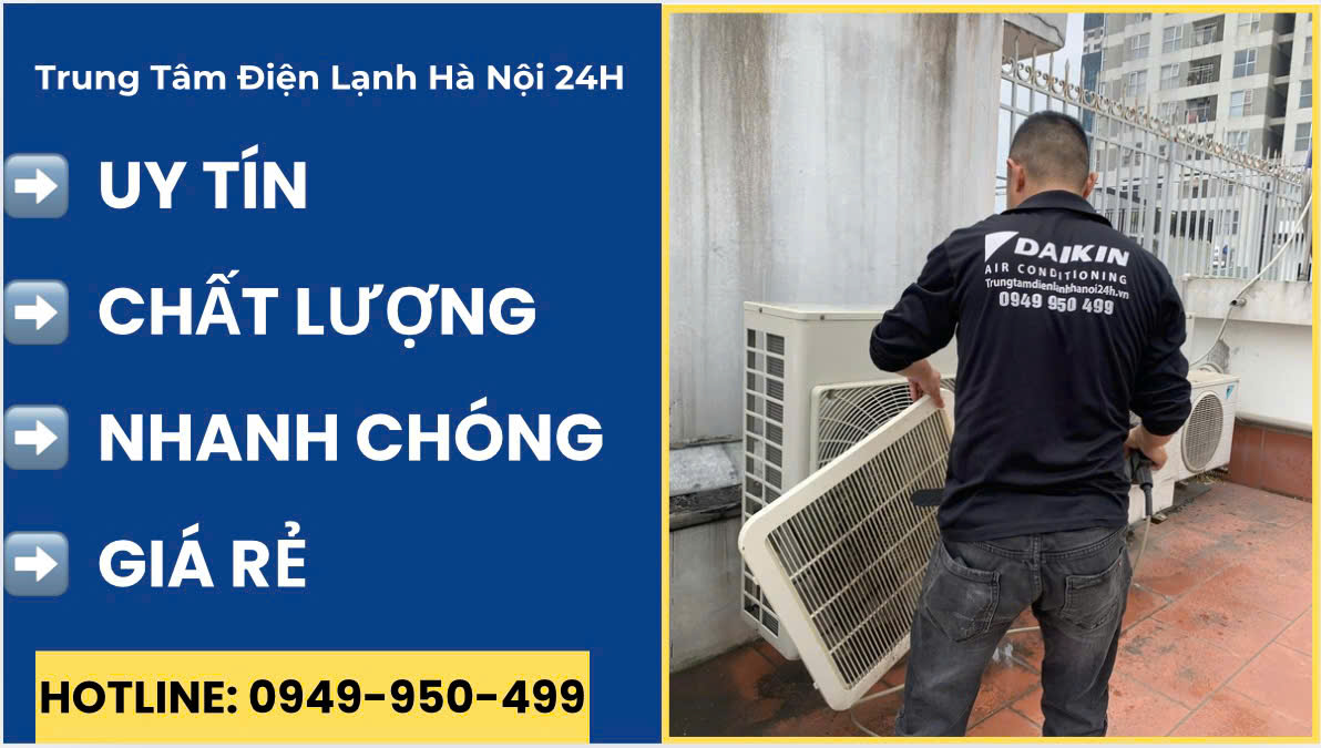 nạp gas điều hòa tại nhà giá rẻ tây hồ
