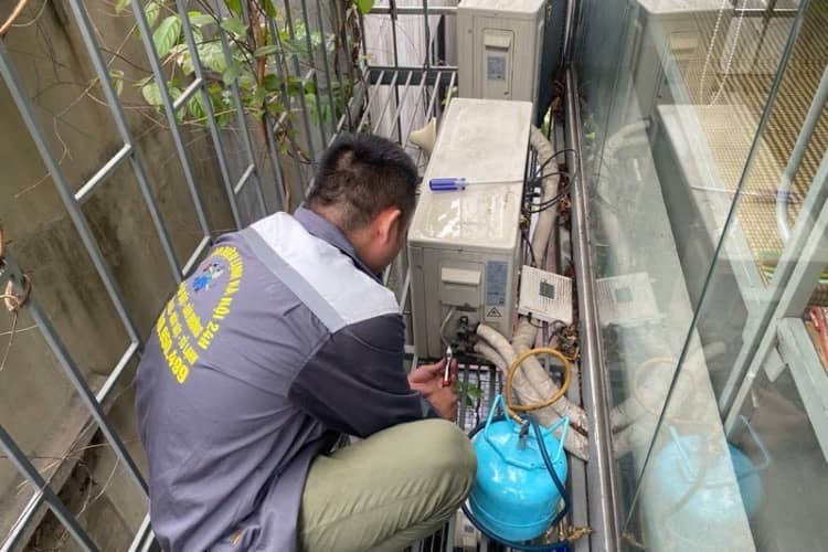 quy trình bơm gas máy lạnh tại nhà chuyên nghiệp quy trình bơm gas máy lạnh tại nhà chuyên nghiệp