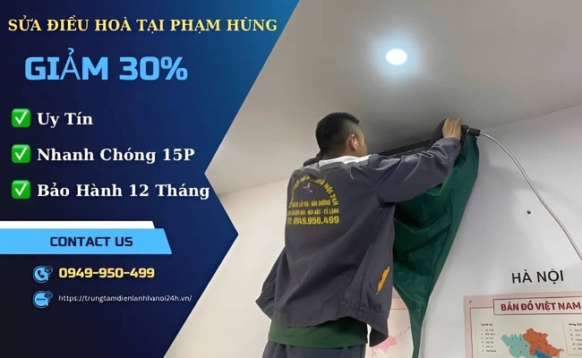 sửa điều hòa giá rẻ tại phạm hùng