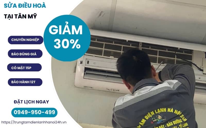 sửa điều hòa Tân Mỹ đúng quy trình sửa điều hòa Tân Mỹ đúng quy trình - sửa chữa theo các bước chuẩn chỉnh