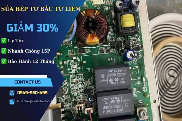 Sửa mạch bếp từ mất nguồn tại quận Bắc Từ Liêm uy tín Sửa mạch bếp từ mất nguồn tại quận Bắc Từ Liêm uy tín