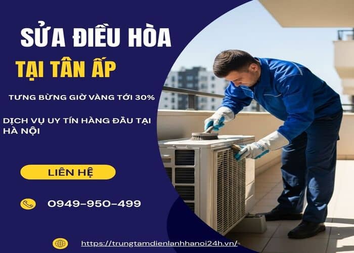 sửa chữa điều hòa tại Tân Ấp giá tốt