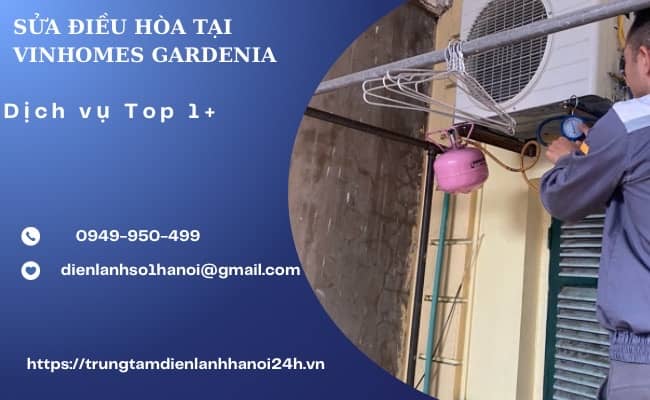 thợ bơm gas điều hòa tại Vinhomes Gardenia