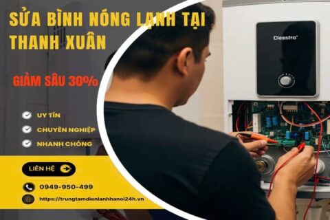 Sửa Bình Nóng Lạnh Tại Thanh Xuân [Ưu Đãi 30%], Có mặt 15P