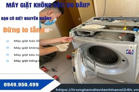 Máy giặt không vắt? Top 5+ Cách Khắc Phục Tại Nhà Không Cần Gọi Thợ
