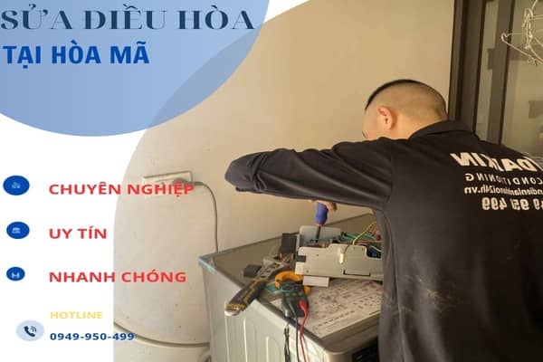 sửa điều hòa không mát tại Hòa Mã