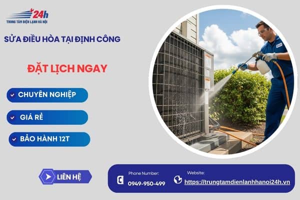 sửa điều hòa tại Định Công uy tín sửa điều hòa tại Định Công uy tín